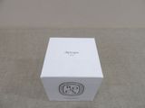 a picture of a white box with a logo on it