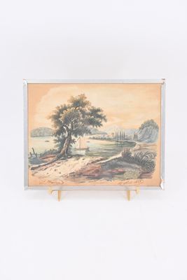 une image d'un tableau accroché au mur