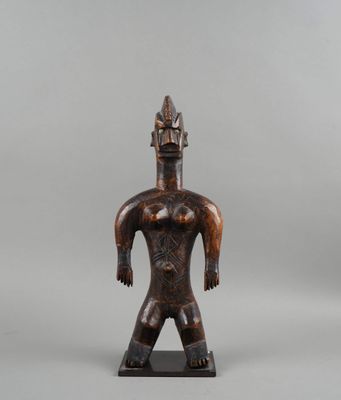 Statuette Bambara, Mali. Statuette dite Flanitokele représen…