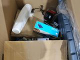 a box with a lot of items in it