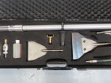 a case with tools in it sitting on a table