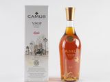 a bottle of camus vsop with a box on a white background