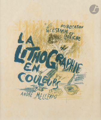 Pierre Bonnard (1867-1947) Couverture pour André Mellerio, «…