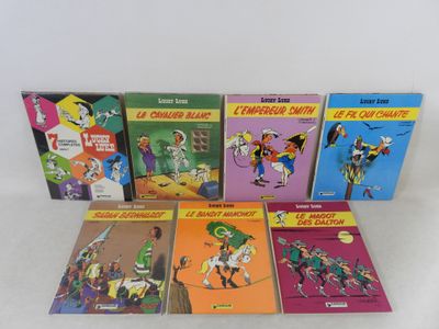LUCKY LUKE. 7 vols. Chasseur de primes 1972, 7 histoires com…