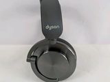 a close up of a pair of headphones on a white surface