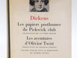 dickens, les papiers posthumes du pickwick club de l ' avereture d ' olieventia