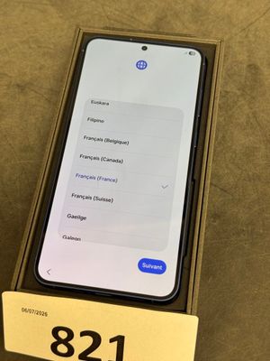 an iphone is sitting in a box on a table