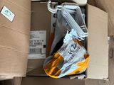 a box with a pair of shoes inside of it