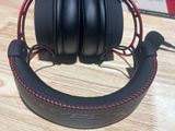 the headphones are sitting on the table ready to be used