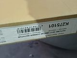 a box with a label on it sitting on a table