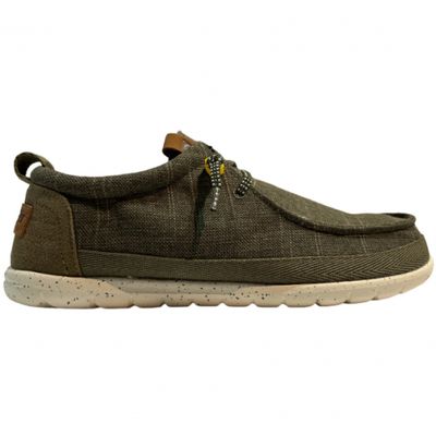 men ' s slip on shoes with a zipper on the side of the shoe