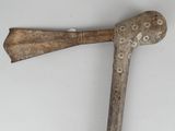 an old hammer that is sitting on a table