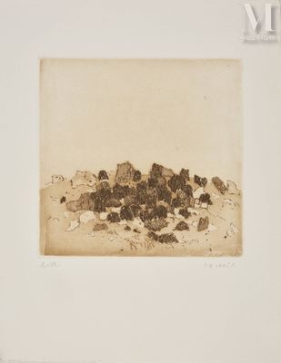 Zoran Mušic (1909-2005) Approches, 1981