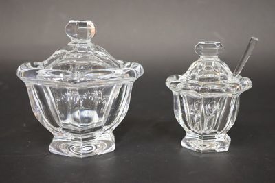 BACCARAT modèle HARCOURT - MISSOURI Moutardier complet de sa…