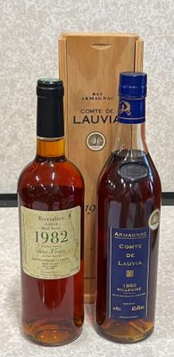 deux bouteilles d'alcool posées l'une à côté de l'autre sur un comptoir
