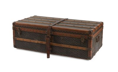 louis vuitton steamer trunk, circa, france