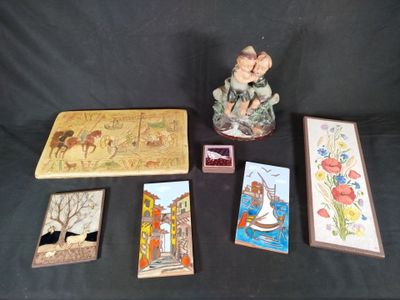 a lot of items that are sitting on a table