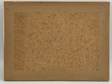 an old picture of a picture of a brown frame on a white background