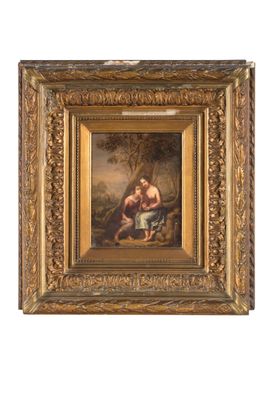 Dans le goût du XVIIIe siècle La couronne de fleurs