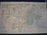 une vieille carte de l'Angleterre indiquant l'emplacement de la ville de Londres