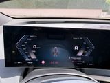 a car dashboard with a digital display on it