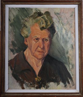 Ecole française du XXe siècle Portrait de femme en buste