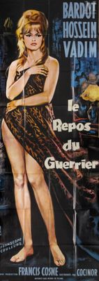 french movie poster for the film le bepos du guerre