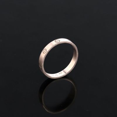 CARTIER Bague Cartier Love en or gris 18K (750e) Signée et n…