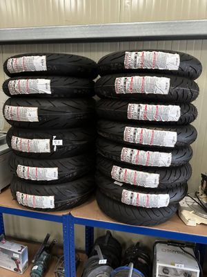 petit stock de 14 pneus moto - Photo 1