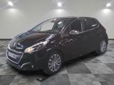 a picture of a black car parked in a garage