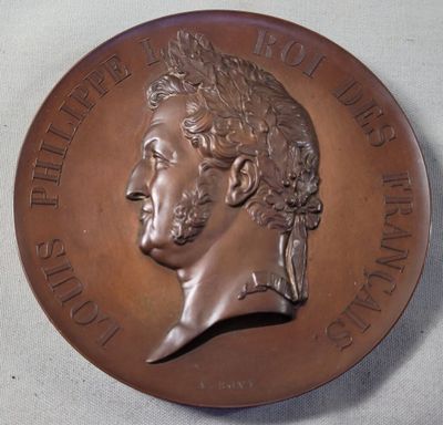 Chemin De Fer De Paris à Orléans Loi Du 7 Juillet 1838. Jeton Octogonal En Argent Avec Poincon Corne