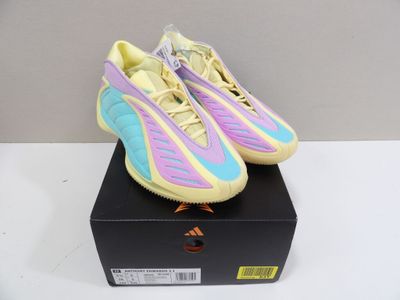 a pair of shoes on a box on a table