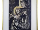 an image of a painting of a woman holding a child
