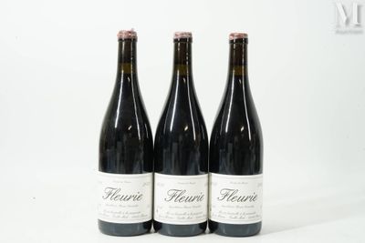 trois bouteilles de vin posées sur une table blanche