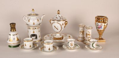 many different types of tea and coffee cups and saucers