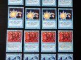 gros plan d'un jeu de cartes sur une table