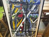 a picture of a painting on display in a shop