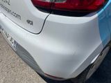 a close up of a car with a sticker on it