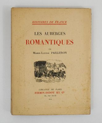 un vieux livre sur lequel figure l'image d'un homme dans une calèche
