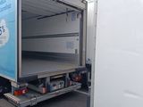 a truck that is parked on the side of the road