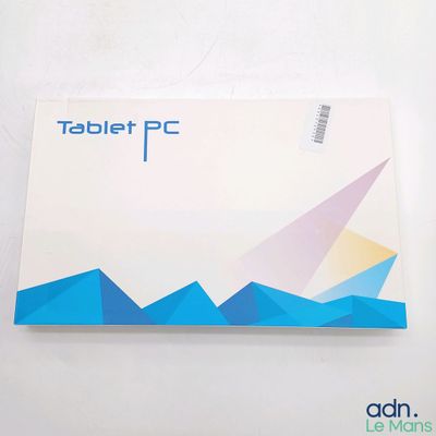 the tablet pc box is open and ready to be used