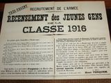 Une ancienne annonce parue dans un journal annonce la mise en place du gouvernement français à Paris