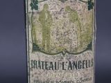 a bottle of wine that is sitting on a table