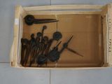 a box with a bunch of scissors and a pair of scissors