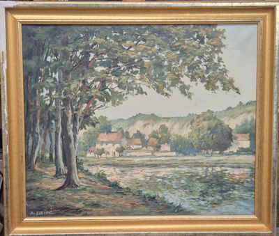 une image d'un tableau sur le mur d'une maison