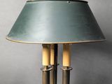 an image of a lamp that is on a table with a cord