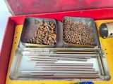 two trays of food that are sitting on a table