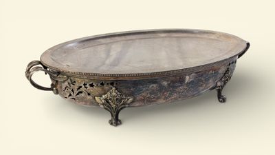 Christofle - Tray (1) - Métal argenté - Malmaison