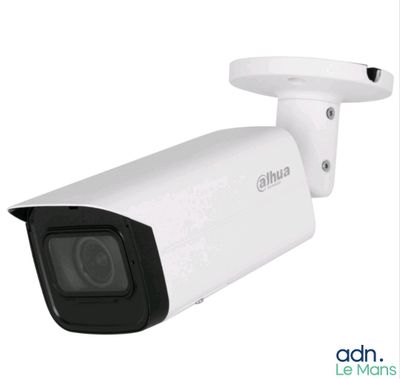 a close up of a white camera on a white background