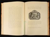 an open book with a picture of a man and a woman on it